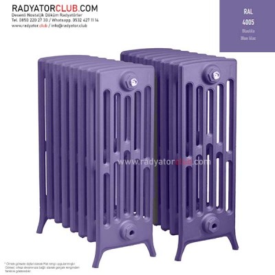 Kdr-6-75 Kolonlu Ayaklı Döküm Radyatör, Ral 4005 |  29 Kolon